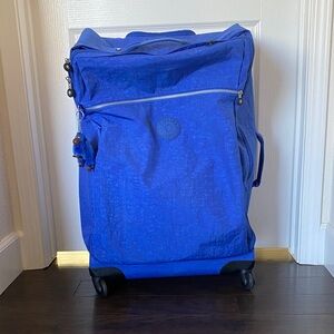 Kipling Vibrant Blue Wheeled Travel Bag